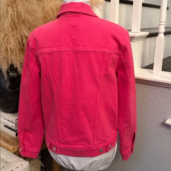 Rails The Normandie Denim Jacket – Hibiscus Size XS